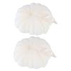 ARTSEWPLY 2pcs Petal-Shaped Bath Shower Mesh Scrubber for Body Exfoliation Exfoliating Bath Accessory Easy Storage Hanging Rope view 1