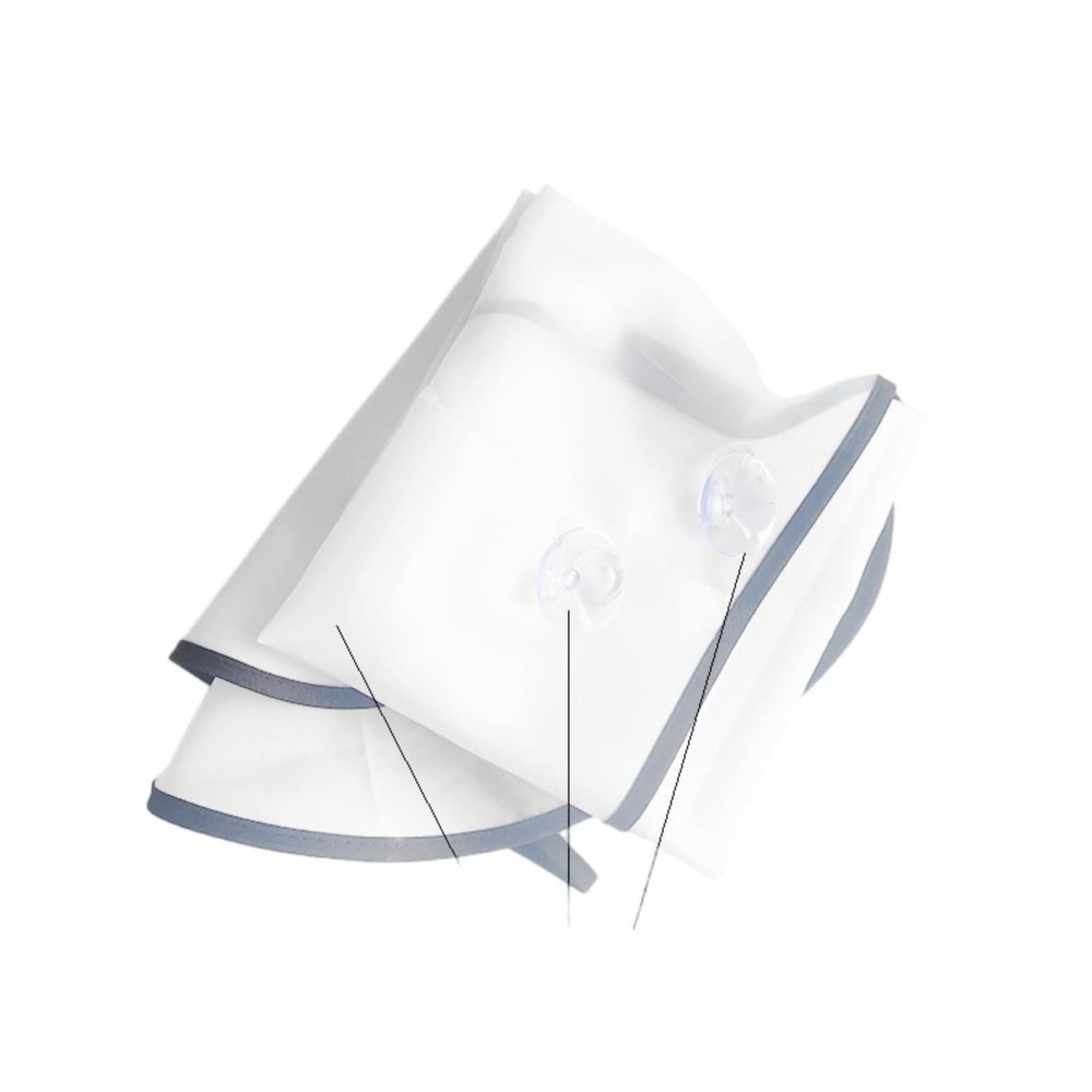 Beard Styling Template Set of 5 Pieces(One White Cloth)