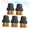 Beaupretty 5pcs Household Appliance Cleaner Brush Head Machine Head Multi-Purpose Brush for Home Steam Cleaning Machine view 3