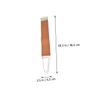 PACKOVE 2pcs Razor Grinding Cloth Double-sided Strop Sharpening Tool for Razor Random Color view 3