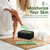 ELEGCOV Paraffin Wax Refills-10 Pack Peppermint Scented Paraffin Wax for Hand and Feet, Parrafin Wax Bath Blocks for Wax Machine, Relieves Muscle Fatigue, Deeply Hydrates, Moisturizes and Nourishes view 2