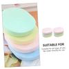 ARTSEWPLY 8Pcs Facial Cleaning Sponges Set Thick Exfoliating Makeup Removal Pads Soft Skin Scrubber Spa Use Random Color view 4