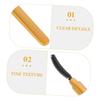 TOVINANNA 8pcs Makeup Brushes Eyeshadow Eyelash Brush Mascara Wands Brow for Eyelashes Travel-friendly view 4