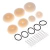 PACKOVE 22pcs Hair Updo Bun Kit u Clips Elastic Hair Ropes Styling Maker Set for Boys and Girls Adults view 1