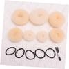 PACKOVE 22pcs Hair Updo Bun Kit u Clips Elastic Hair Ropes Styling Maker Set for Boys and Girls Adults view 2