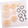 PACKOVE 22pcs Hair Updo Bun Kit u Clips Elastic Hair Ropes Styling Maker Set for Boys and Girls Adults view 3