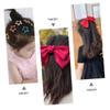 HONMEET Crown for Girls Rhinestone Hair Clips Princess Hair Accessories Festive Hairpin Decor view 4