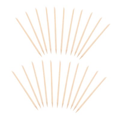 SAFIGLE 100pcs Manicure Sticks Wood Nail Sticks Cuticle Pusher Tool for Feet and Hands Nail Art Accessories for Professionals and Beginners