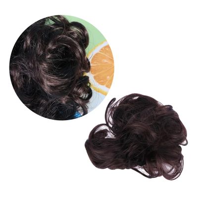 Beaupretty Elastic Curling Rope for Women Hair Wigs Accessory Curly Hair Toppers Bun Scrunchie Bun