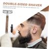 IWOWHERO Bamboo Handle Double Edge Safety Razor for Men Manual Shaving Tool Beard Clean Shaver Suitable for Traditional Shaving view 2