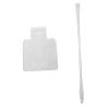 Ipetboom 2pcs Acrylic Makeup Palette Spatula Transparent Cosmetic Mixing Tool for Foundation Nail Art More Lightweight and Portable Design for Easy Use view 1