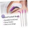 CALLARON Disposal Mascara Wands 5pcs Portable Eyelash Brushes Skin-friendly Easy to Carry for Travel view 3