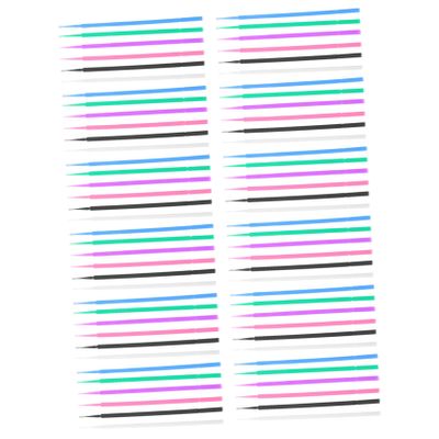 PACKOVE 600pcs Cosmetic Eyelash Cleaning Tool Eyebrow Brush Lash Extension Cleanser Kit