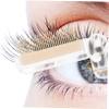 PACKOVE 2pcs Foldable Eyelash Grooming Tool Convenient Eyebrow Comb Makeup Tool for Eyebrow Shaping and Lash Separation Transparent Options view 3