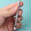 8pcs stainless steel cutin remover gel nail dead skin polishing peeler, cutin pushing tool, professional pedicure art care portable nail cleaner toenail manicure view 3