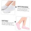 CALLARON 3pairs Moisturizing Toe Socks Women Socks Moisturizing Foot Covers Protection for Dry Cracked Skin view 2