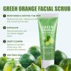Green Tangerine Vitamin C Face Scrub - Microdermabrasion Facial Scrub, Purifying Exfoliating for Face & Body, Gentle for Sensitive Skin, Korean Skincare for Smoother Skin (2PC, 1) view 2