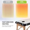 Massage Table Warmer Heating Pad Professional SPA Massage Bed Warmer with Timer, 9 Heat Settings, Overheat Protection for Massage Bed & Spa, Thickened & Soft Fleece, 30" x 71", with Face Hole view 4