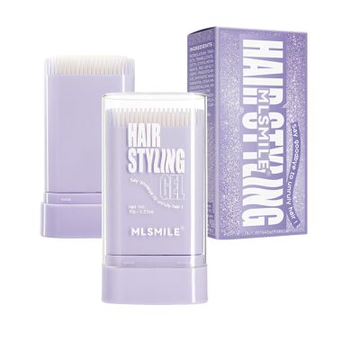 MLSMILE Hair Wax Stick for Kids, Hair Styling Stick with Built-in Comb, hair balm stick, Slick Stick Hair Care for Women, hair gel stick for Fly Away & Edge Frizz, Hair Refreshing Non-Greasy