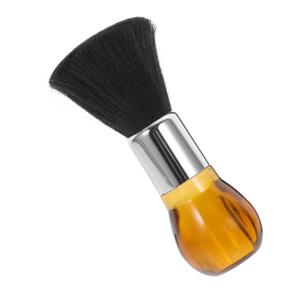Baluue Barber Neck Duster Brush Soft Fiber Hair Cleanup Tool for Men Professional Barber Accessory Lightweight and Compact for Hair Salon Use