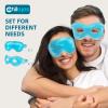 2 Pack Cooling Eye Mask for Puffy Eyes,Reusable Gel Cold Compress Pack for Puffy Eyes & Dark Circles, After Eyes Surgery, Migraine Relief, Headaches view 2
