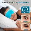 2 Pack Cooling Eye Mask for Puffy Eyes,Reusable Gel Cold Compress Pack for Puffy Eyes & Dark Circles, After Eyes Surgery, Migraine Relief, Headaches view 4
