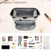black white heart gray Makeup Bag Organizer Essentials Women Cash Wallet for Makeup Organizer monedero pequeno para mujer view 4
