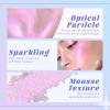 HOSAILY Holographic Chameleon Pink Silver Eyeshadow&Highlighter Palette, Color Shift Glitter Iridescent Cream Highlighter, Smooth Long Lasting Sparkling Eye Shadow Mermaid Facial Illuminator Makeup#02 view 3