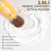 2 IN 1 Powder Sunscreen For FaceSPF 35Oil ControlLightweightMatte Finish Mineral Sunscreen Setting Powder For All Skin01-White view 4