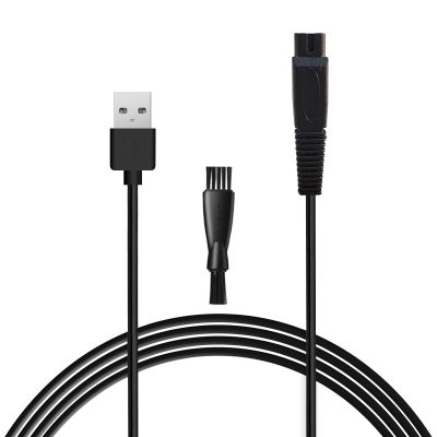 SEEHOM 5V USB Charging Cable Compatible with Freebird Head Shaver Kit, Electric Razor Charger Cord with 1 Cleaning Brush
