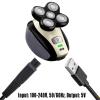 SEEHOM 5V USB Charging Cable Compatible with Freebird Head Shaver Kit, Electric Razor Charger Cord with 1 Cleaning Brush view 2