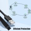 SEEHOM 5V USB Charging Cable Compatible with Freebird Head Shaver Kit, Electric Razor Charger Cord with 1 Cleaning Brush view 3