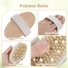 10 Pcs Dry Brushes for Body Dry Brushing Body Brush Exfoliating Brush with Massage Nodule Scrubber for Shower Bath Back Circulation Improvement Dead Skin Remove Beauty Exfoliator view 3