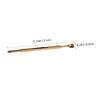 Beaupretty Cuticle Pusher Tool Double-head Horseshoe Steel Push Nail Art Supplies Nail Cleaning Cuticle Remover Foot File view 2