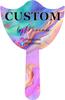 XFYSDIY Custom Eyelash Photo Prop, Personalised Acrylic Lash Mirror Handheld Mirror for Social Media Prop, Custom Esthetician Gifts for Lash Techs Lash Studio Decor view 3