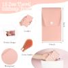 16 Sets Travel Makeup Brush Set Synthetic Fiber Face Foundation Make up Brushes Bridesmaid Gift with Travel Makeup Bag for Wedding Bridal Shower Favors Bachelorette Party Gift (pink) view 3