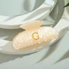 LILIE&WHITE Acrylic Letter Hair Clips For Women Stylish G Monogram view 4