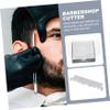 CALLARON 4sets Folding Barber Cutter Face Razor Blade Single Razor Blade Steel Face Replace Old Stainless Steel 100pcs*4 view 3