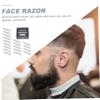 CALLARON 4sets Folding Barber Cutter Face Razor Blade Single Razor Blade Steel Face Replace Old Stainless Steel 100pcs*4 view 4