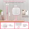 Gospire Rectangle Lighted Makeup Mirror, Height Adjustable, 10X/1X - Pink view 2