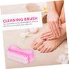CALLARON 5pcs Fine Bristle Manicure Brush for Nail Art Dust Cleaner Nail Art Tools Soft Hand Brush for Cleaning view 3