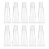 10 Pcs Refillable Travel Toothpaste Tube Empty Lip Gloss Tubes 10ml Clear Lip Balm Containers Refillable Empty Tubes Bottles Balm for Sample Shampoo Makeup Facial Cleanser Lips Gloss view 1