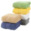 AFPSDLFJDLS Plain Color Thickened Adult Face Wash Household Soft Absorbent Cotton Face Towel Hotel Gift view 1