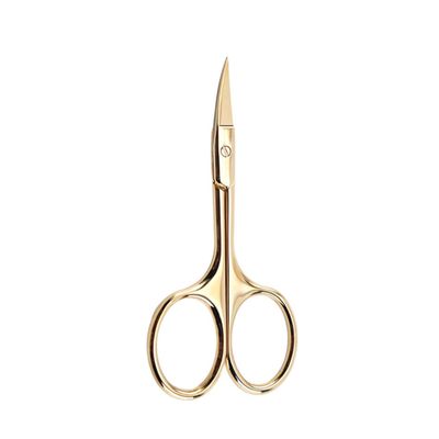 IWOWHERO Men's Grooming Kit 4pcs Stainless Steel Beard Scissors Mustache Trimmer Precision Shears Random