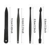 Manicure Kit, 10 PCS Professional Stainless Steel Nail Clipper Set with Leather Case,Pedicure Kit,Mens Grooming Kit,Portable Finger Nail Clippers Adult for Women and Men view 2