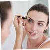 FOYTOKI 6pcs Eyebrow Brush and Eyelash Applicator Portable Mini Spiral Brush for Eyebrow Grooming and Lash Care Travel-friendly Design Soft Bristles for Easy Use view 3