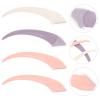 EPIGEIST 4pcs Eyebrow Scissors Precision Trimmer Kit for Men Women Stainless Steel Compact Travel for Makeup Shaping view 3