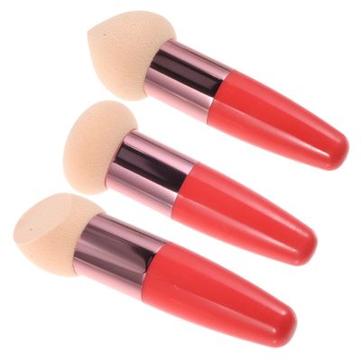 Ipetboom Handheld Beauty Makeup Pens Triangle Sponges for Blending Applying Makeup