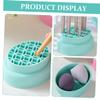 Beaupretty Makeup Brush Cleaner Bowl Silicone Cleaning Cup for Makeup Tools Brush Drying Stand Home Beauty Egg view 2