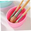 Beaupretty Makeup Brush Cleaner Bowl Silicone Cleaning Cup for Makeup Brushes Gentle and Thorough Cleaning Stylish Design view 2